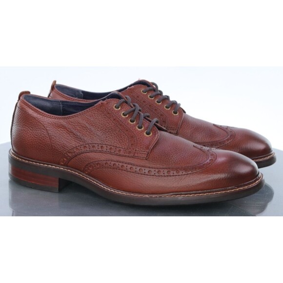 Cole Haan Watson Men\'s Wingtip Oxfords Shoes Size 7 M Pebbled Leather C27089 main image 11